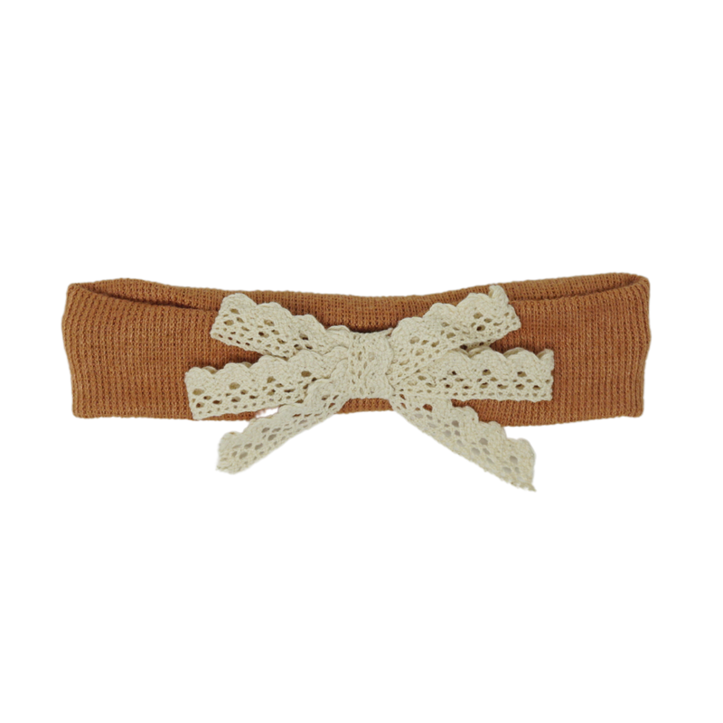 Classic Knit + Lace Baby Band
