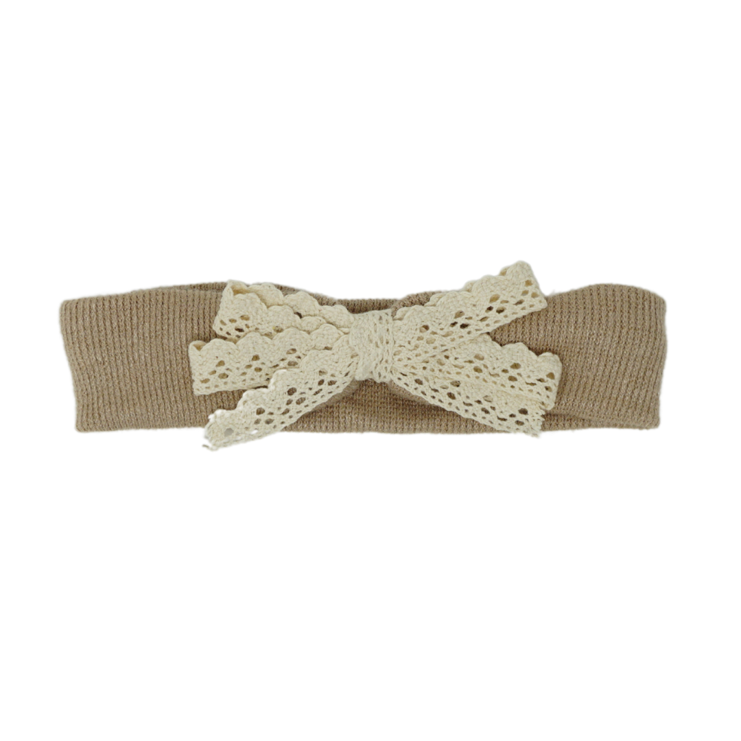 Classic Knit + Lace Baby Band