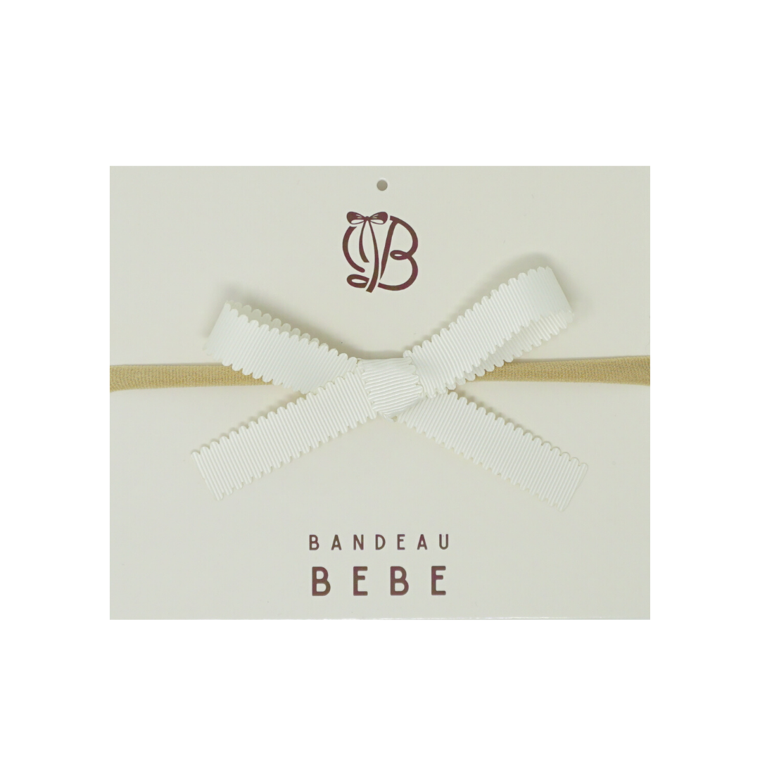 Grosgrain Scallop Edge Baby Band