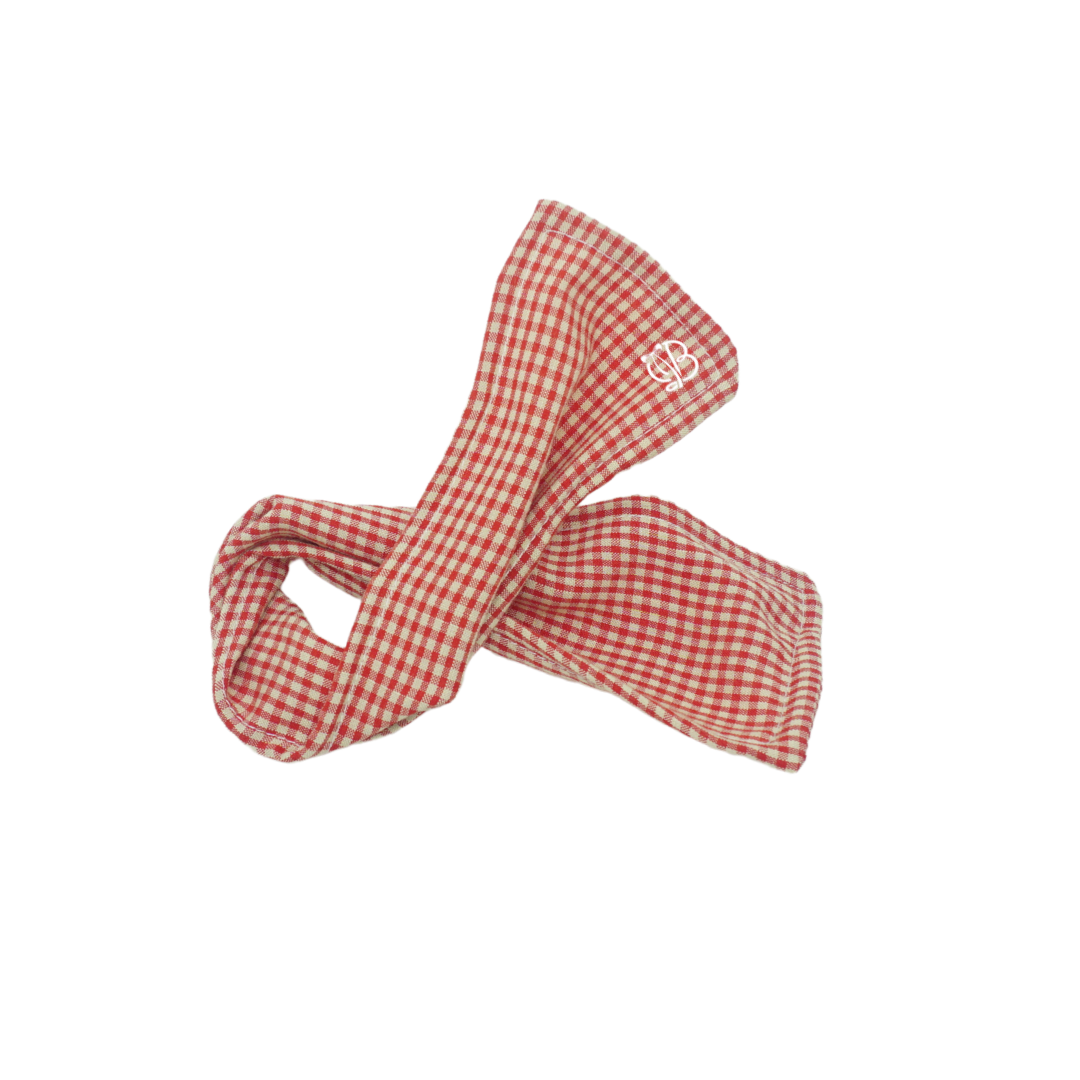 Petite Gingham Wired Hair Tie