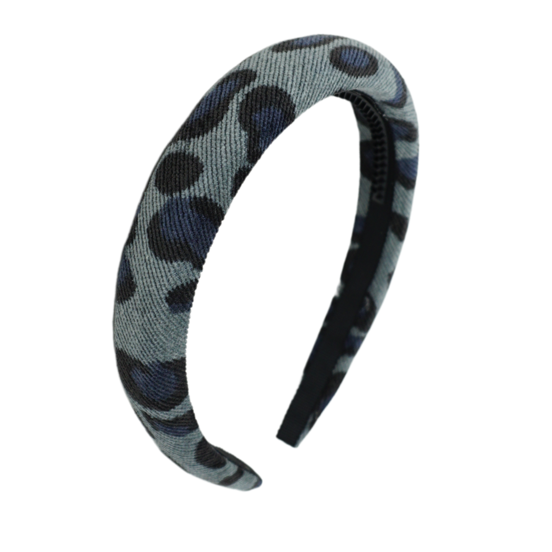Leopard Corduroy Classic Padded Headband