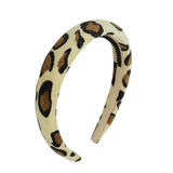 Leopard Corduroy Classic Padded Headband