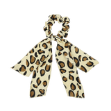 Leopard Corduroy Scrunchie Hair Tie