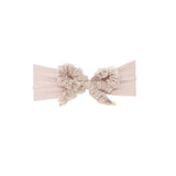 Ruched Tulle Bow Baby Band