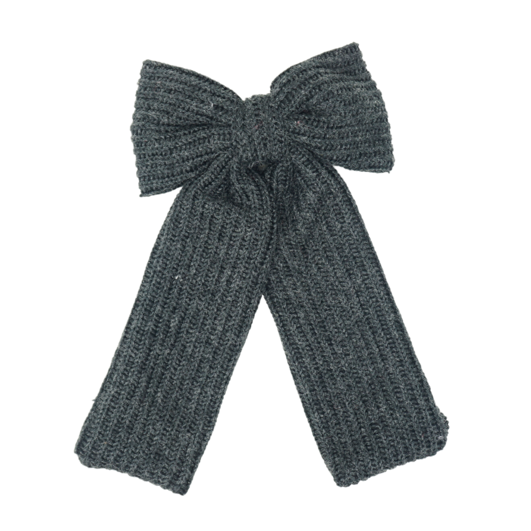 Soft Sweater Knits Large Bow Clip