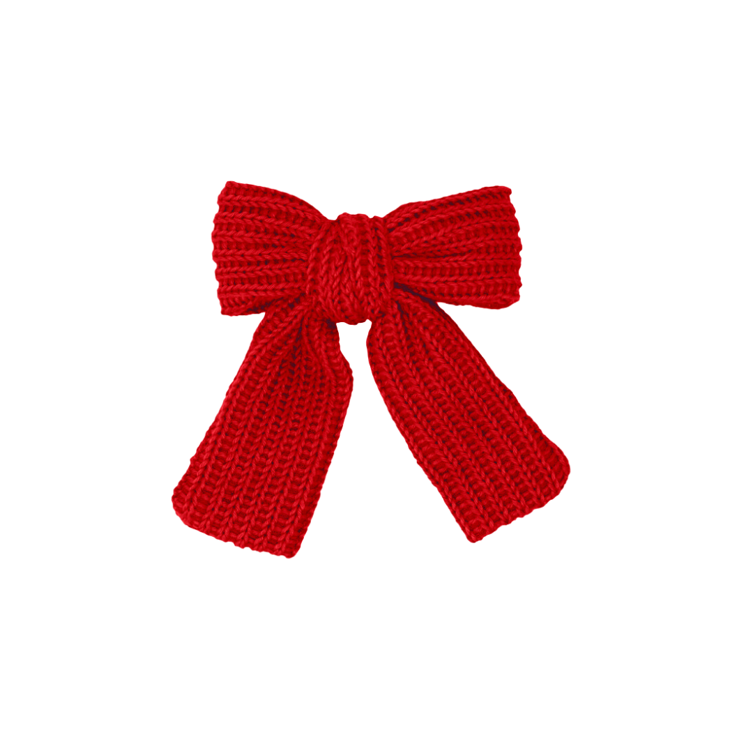 Soft Sweater Knits Small Bow Clip