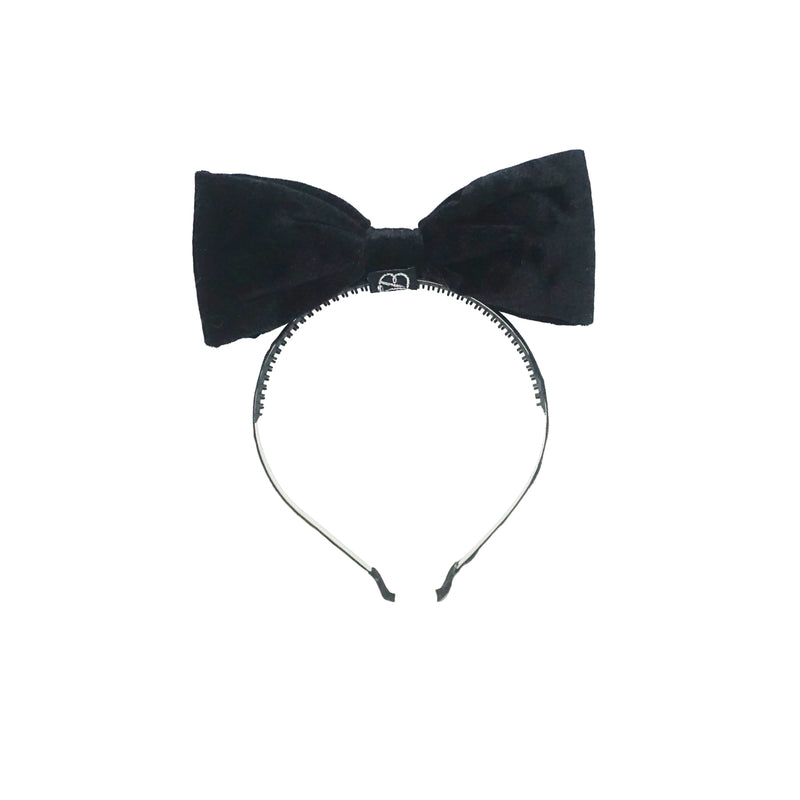 Velvet Padded Bow Headband