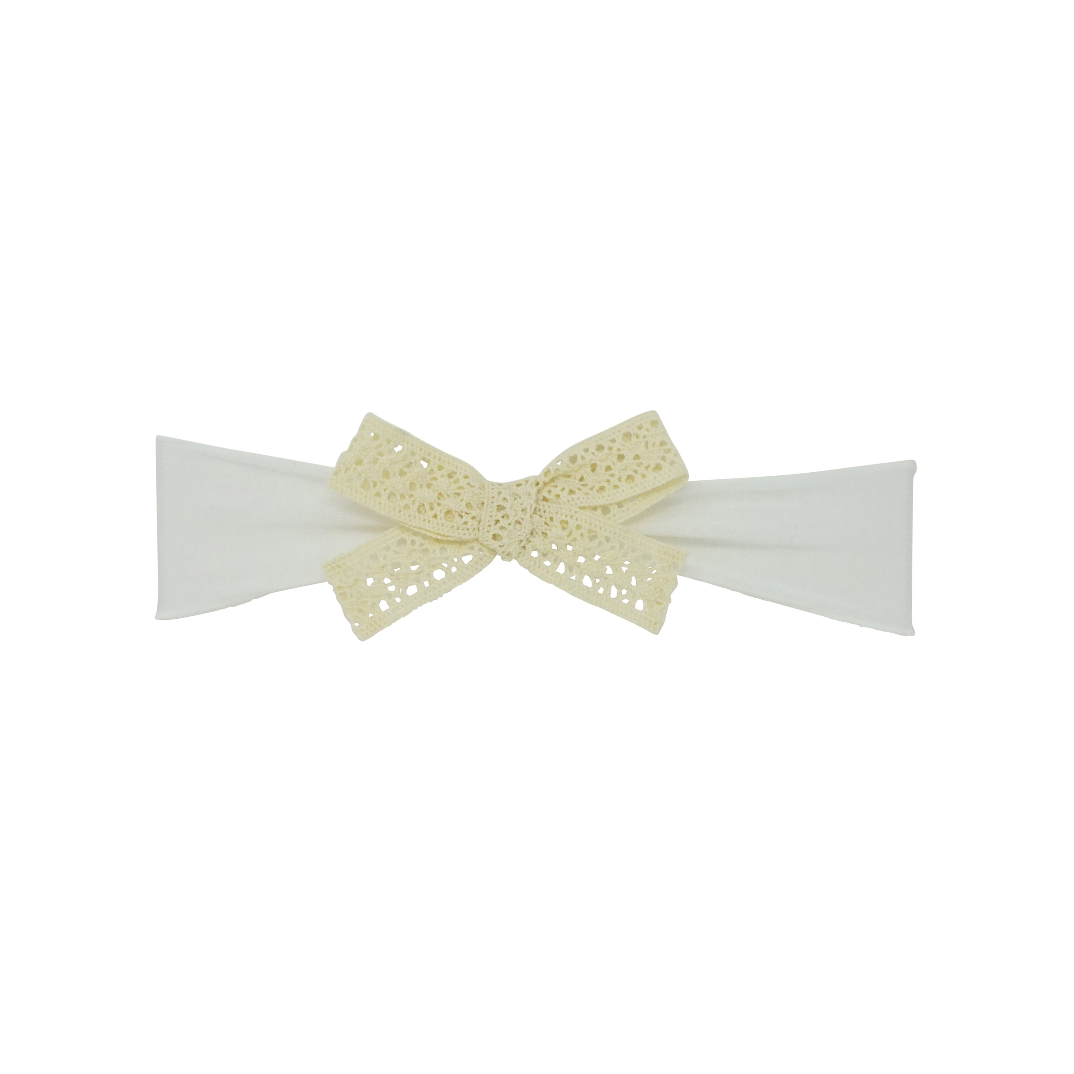 Vintage Lace Bow Baby Band