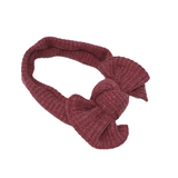 Waffle Knit Classic Bow Baby Band