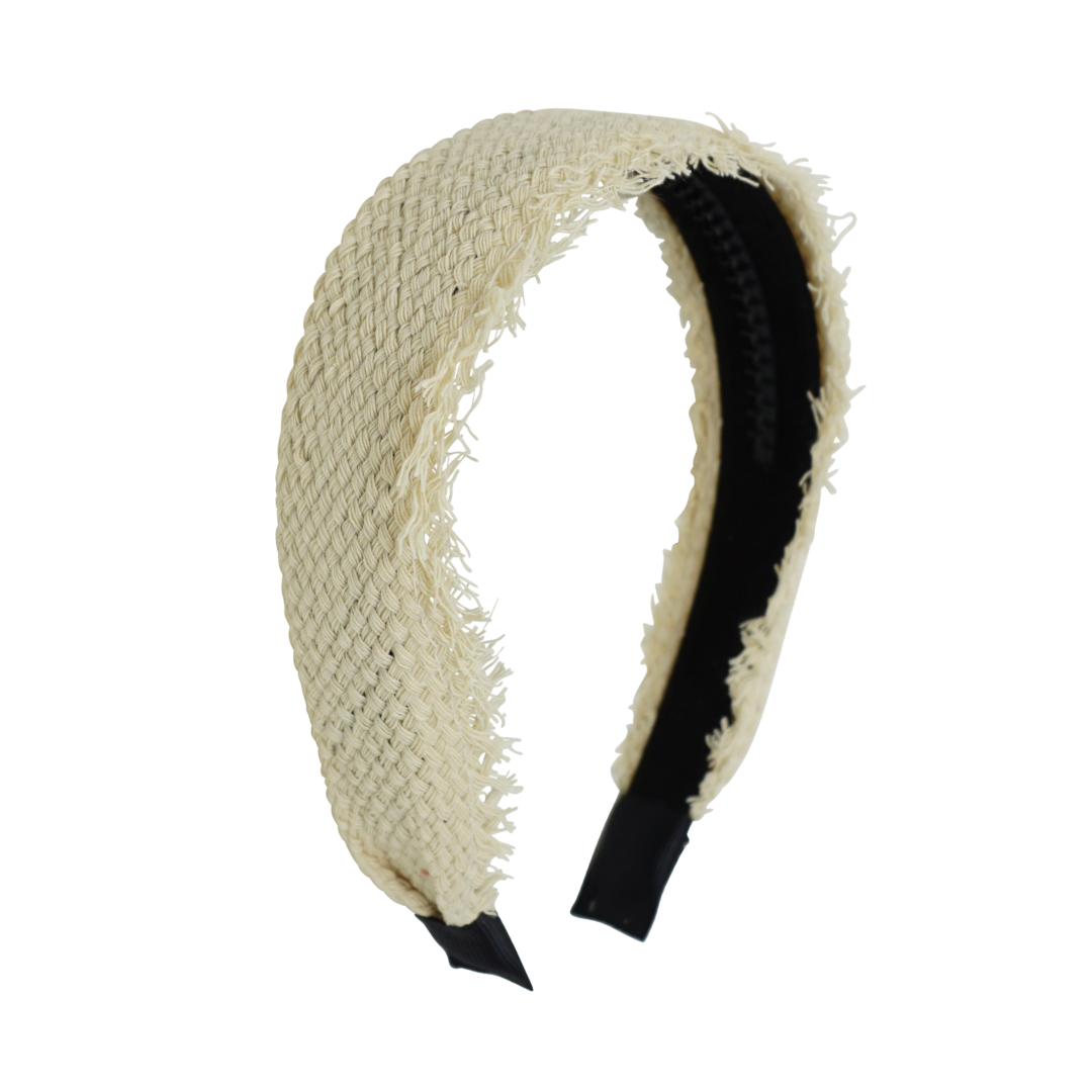 Weave Collection Frayed Edge Classic Headband