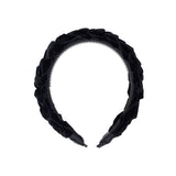 Velvet Braided Wide Headband